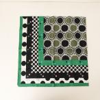 // Marni MARNI *FUROSHIKI SCARF* зеленый черный белый furoshiki шарф бандана ткань мелкие вещи (ac88-2401-46)[51B42]