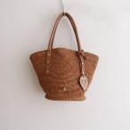 ヘレンカミンスキー HELEN KAMINSKI *かごバッグ インナーバッグ付き*手提げトートかばんラフィア(ba11-2405-48)【50F42】