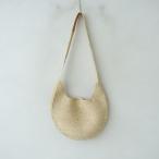 【美品】ヘレンカミンスキー HELEN KAMINSKI *ラフィアショルダーバッグ*手提げトートかばん天然素材(ba11-2504-14)【50E52】