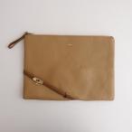  мех minFIRMIN * клатч * кожа портфель Brown (ba11-2508-25)[10I52]