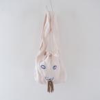 Yahoo! Yahoo!ショッピング(ヤフー ショッピング)ミナペルホネン mina perhonen *usa bag うさバッグ小*ピンク麻リネン手提げかばん鞄うさぎウサギラビットトート1221【62L12】