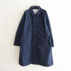快晴堂 *コットンナイロンステンカラーライトコート*5ジャケット綿混アウター紺ネイビー0322【61D22】