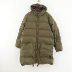 アーメン ARMEN *フード付きロングダウンリバーシブルコート*2アウターグリーンカーキブラウンジャケット(jk1-2510-383)【92K52】