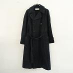 ショッピングARMEN アーメン ARMEN *トレンチコート*羽織アウター綿コットン黒1021