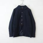 ショッピングギャルソン コムデギャルソンコムデギャルソン COMME des GARCONS COMME des GARCONS *丸襟ジャケット*XS紺コムコム(jk25-2507-551)【91H52】