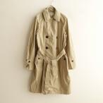 ショッピングARMEN //アーメン ARMEN *コットントレンチコート*1ロングベージュカーキ無地薄手ライトアウター(jk33-2402-162)【82B42】