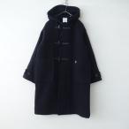 [ прекрасный товар / обычная цена 6.4 десять тысяч ]o-si bar ORCIVAL * шерсть melt n капот полупальто "даффл коут" *1 темно-синий длинный (jk33-2602-221)[11C62]