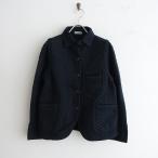 【染】アーメン ARMEN *キルティングジャケット*コットン混ダークネイビー濃紺羽織アウター上着1121【90L12】