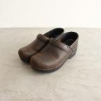 【定価2.8万】ダンスコ DANSKO *PROFESSIONAL サボサンダル 36/23*レザー皮革ダークブラウン0925(jsh7-2509-187)【13J52】