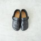 ショッピングmiddle 【定価3.7万】オーロラシューズ AURORA SHOES *Middle English レザーシューズ 5.5/22.5*皮革黒0725(ksh10-2507-47)【21H52】