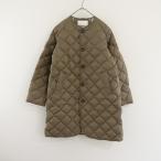 ショッピングジムフレックス 【定価2.8万】ジムフレックス Gymphlex *ハンドキルトダウンノーカラーコート*14ジャケット中綿アウター(mjk1-2509-241)【90J52】