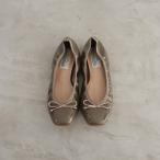 [ обычная цена 1.2 десять тысяч ]faru мех refarfalle * квадратное gya The - балет эмаль 38/EU37.5/US7/24* мокка Brown (sh10-2510-165)[62K52]