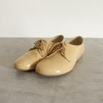 【美品/定価2.4万】ビルケンシュトック BIRKENSTOCK *SAUNDERS パテントレザーレースアップシューズ ナロー 38/24*靴0522【31F22】