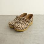 ショッピングサボ ダンスコ DANSKO *professional Suede Leopard サボサンダル 38/24*ヒョウ柄0725(sh7-2507-82)【70H52】