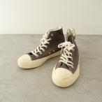 アーメン ARMEN *ハイカットスニーカー 37/23.5*チャコールグレーキャンバスレースアップ靴シューズレディース1020