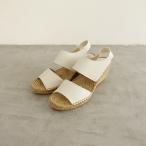 【定価1.5万】カルザノール×アワーホーム Calzanor×OURHOME*お出かけにちょうどいいウェッジサンダル 23.5*(sh88-2407-66)【51H42】