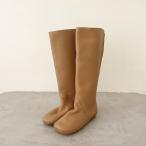 ショッピングKOOS コース KOOS *レザーロングブーツ 38/23*皮革濃ベージュ1024(sha10-2410-73)【81K42】