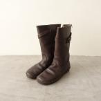 コース KOOS *レザーミドルブーツ 36/23*ダークブラウン皮革0225(sha10-2502-37)【01C52】