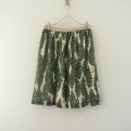 ショッピングsk2 ミナペルホネン mina perhonen *north forestプリントギャザースカート*38コットンウエストゴム裏地付き(sk2-2510-117)【30K52】