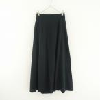 【定価3万】コグザビッグスモーク COGTHEBIGSMOKE *HALO SEMI-FLARE SKIRT セミフレアスカート*黒マキシ丈(sk25-2509-274)【80J52】