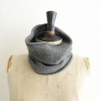 //evamevaevam eva * кашемир вязаный шарф снуд * серый тубус форма muffler защита горла "neck warmer" (st25-2311-76)[71K32]