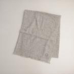 アーメン ARMEN *カシミヤストール*グレーショール羽織マフラー肩掛けスカーフ薄手(st25-2404-527)【72E42】