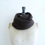  Factory FACTORY *yak вязаный шарф снуд * шерсть темно-коричневый насыщенный коричневый защита горла "neck warmer" тубус форма muffler (st25-2502-92)[50C52]