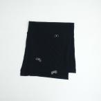  mina perhonen mina perhonen *choucho.... вязаный шарф снуд * чёрный черный тубус форма muffler защита горла "neck warmer" (st25-2504-12)[82D52]