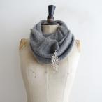  mina perhonen mina perhonen *forest parade вязаный шарф снуд * серый 1025(st7-2510-54)[72J52]