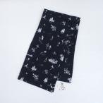 ショッピングショール 【美品/定価1.2万】オールドマンズテーラー R&D.M.Co-*GOOD OLD DAYS コットンショール*ストール薄手大判黒(st7-2512-46)【92L52】