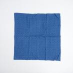  тормозные колодки and ko-MASTER&amp;Co. * хлопок точка рисунок бандана * индиго синий blue полька-дот шарф (st84-2303-44)[40D32]