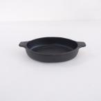 安福由美子 *グラタン皿*食器キッチン作家ブラック【陶器】(wa23-2511-5)【01B62】