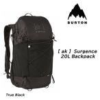 25-26 [ BURTON ] Barton [ ak ]Surgence 20L Backpacke-ke- волна .ns20 литров рюкзак TRUE BLACK стандартный магазин 