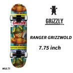 [ GRIZZLY ] Grizzly скейтборд RANGER GRIZZWOLD 7.75 Complete конечный продукт стандартный магазин Drop Surf 