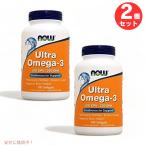 [ параллель импортные товары ][ 2 шт ]NOW ULTRA OMEGA 3 FISH OIL 180 SGELS #1662nau Ultra Omega 3(EPA&amp;DHA)180 soft Capsule 