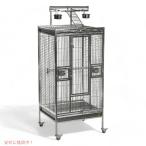 Play top Bird Cage нержавеющая сталь Play верх bird клетка нержавеющая сталь средний Stainless Steel Medium