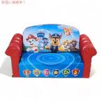 【並行輸入品】パウパトロール キッズ 2 in 1 フリップオープン 子供用 ソファ 家具 マルチカラー Marshmallow Furniture Kids 2 in 1 Flip Open Foam