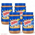 [ параллель импортные товары ][4 шт. комплект ]SKIPPY Super Chunk Peanut Butter 48oz /skipi- super коричневый nk арахисовое масло 1360g
