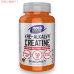 [ параллель импортные товары ]NOW Foodsnauf-z спорт kre щелочь n креатин 750mgbeji Capsule 120 шарик #2055 Sports Kre-Alkalyn Creatine Veg Capsu