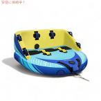 【並行輸入品】Evajoy エヴァジョイ マリンスポーツ 牽引チューブボート 3人用 ブルー EJ-HF015 けん引ボート