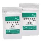 (2個セット!パウチタイプ)植物性乳酸菌 K-2&酵素 60粒 芳香園製薬 メール便対応 送料無料