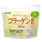 ポイント8倍相当 オリヒロ株式会社 コラーゲン顆粒 210g×6個セット