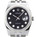 ［飯能本店］ROLEX ロレックス デイトジャスト 10Pダイヤモンド Z番 (06年製) 1162 ...