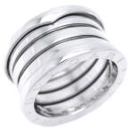 Yahoo! Yahoo!ショッピング(ヤフー ショッピング)【10/15まで！ローン48回無金利】［飯能本店］BVLGARI ブルガリ B-Zero1 リング・指輪 750ホワイトゴールド 11号 DH48495
