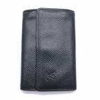 [ Гиндза магазин ]LOUIS VUITTON LV Louis * Vuitton 6 полосный M30500 чехол для ключей Taiga черный мужской DH52575