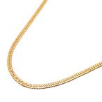 【10/15まで！ローン48回無金利】［飯能本店］Non Brand ノンブランド K18 20.0g 60cm 喜平 6面W ネックレス レディース・メンズ DH61995