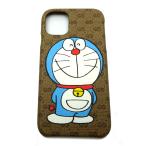 [. талант головной офис ]GUCCI Gucci Doraemon × Gucci iPhone11 кейс 647806 мобильный * смартфон аксессуары Mini GGs шкив m парусина DH63628