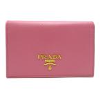 [10/15 до! заем 48 раз нет банковский процент ][. талант головной офис ]PRADA Prada футляр для визитных карточек футляр для карточек safia-no кожа Pink Lady -sDH70210