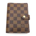 [. талант головной офис ]LOUIS VUITTON LV Louis * Vuitton Agenda PM заправка 2011 год R20700/R04211 обложка для записной книжки Damier Brown DH73222