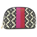 [. талант головной офис ]Kate Spade Kate Spade косметичка сумка парусина мульти- ( оттенок черного / красный ) женский DH73266